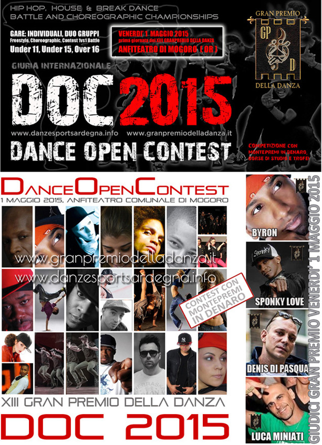 1 MAGGIO 2015 – Hip Hop, House, Break Dance